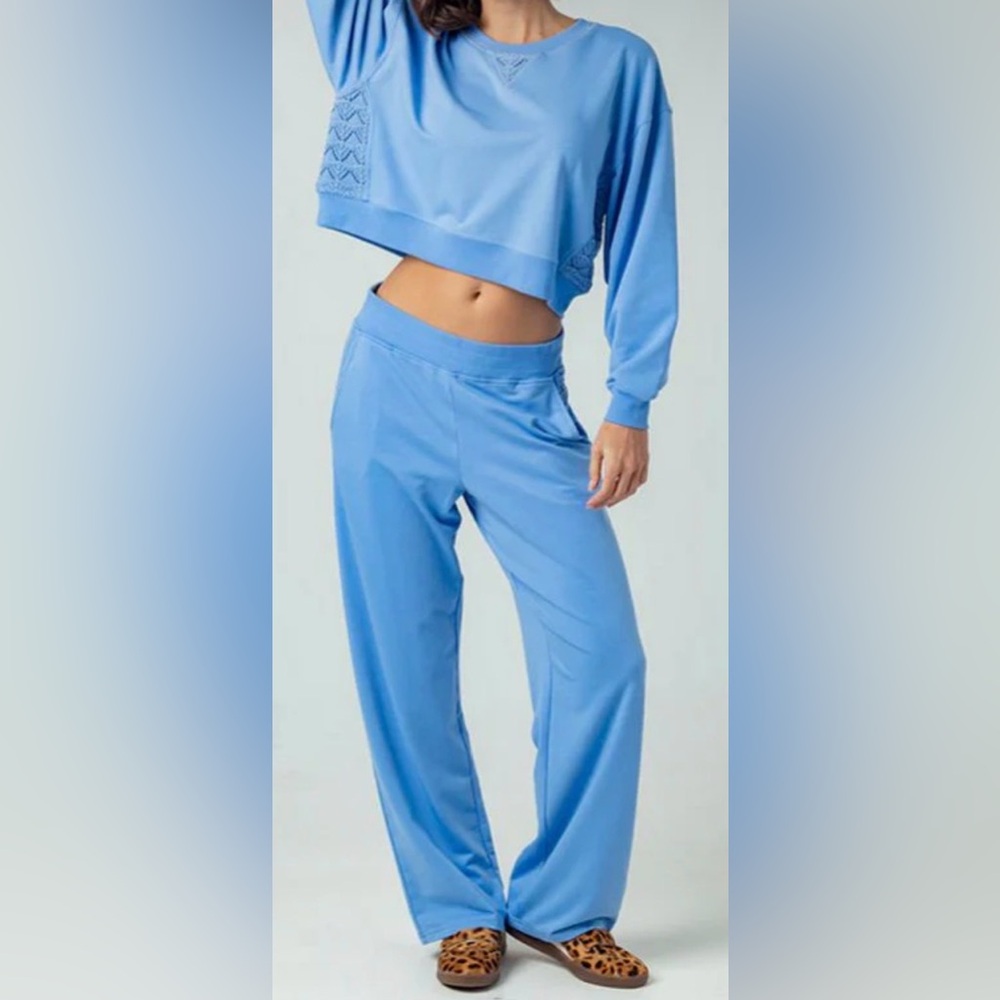 Sundays Mani Pants & Coralie Crewneck Set - NWT - Size L